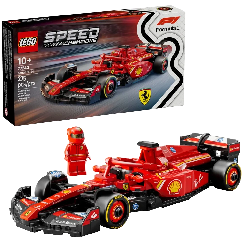 LEGO SPEED CHAMPIONS CARRO DE CORRIDA FERRARI SF-24 F1